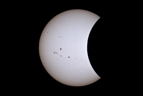 Partielle Phase der totalen Finsternis