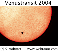 Venus vor der Sonne